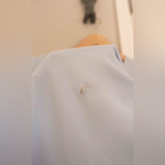 Aritzia Babaton Light Blue Wrap Maxi dress. Altered to a size Medium. - Picture 6 of 6